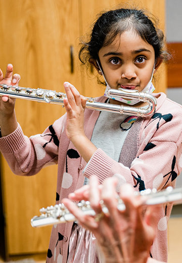 Flute intro class for kids