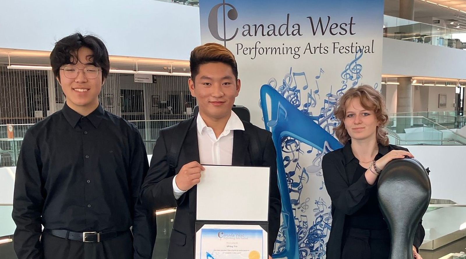 VSOSoM Chamber Trio win competition